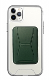 Eiroo iPhone 11 Pro Max Yeil Kartlkl Standl Ultra Koruma Klf