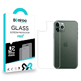 Eiroo iPhone 12 Pro Max 6.7 in Tempered Glass Arka Cam Gvde Koruyucu