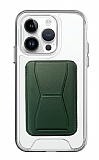Eiroo iPhone 14 Pro Max Yeil Kartlkl Standl Ultra Koruma Klf