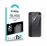 Eiroo iPhone SE 2020 Tempered Glass Arka Cam Gvde Koruyucu