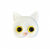 Eiroo Kedi Figrl Aynal Beyaz Telefon Tutucu ve Stand
