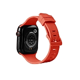 Eiroo KRD-23 Apple Watch Turuncu Silikon Kordon (38 mm)