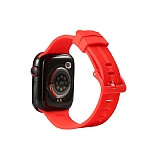 Eiroo KRD-23 Apple Watch Krmz Silikon Kordon (42 mm)