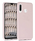 Eiroo Lansman Huawei P30 Lite Sand Pink Silikon Klf