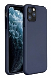 Eiroo Lansman iPhone 11 Pro Lacivert Silikon Klf