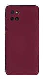 Eiroo Lansman Samsung Galaxy Note 10 Lite Kamera Korumal Mor Silikon Klf