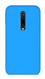 Eiroo Lansman Xiaomi Mi 9T Mavi Silikon Klf