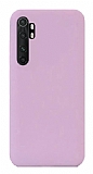 Eiroo Lansman Xiaomi Mi Note 10 Lite Lila Silikon Klf