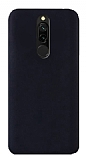 Eiroo Lansman Xiaomi Redmi 8 Siyah Silikon Klf