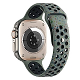 Eiroo New Series Apple Watch Silikon Haki Kordon (42mm)
