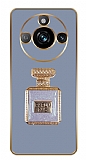Eiroo Parfm Realme 11 Pro Standl Kamera Korumal Mavi Silikon Klf