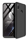 Zore GKK Ays Samsung Galaxy A10S 360 Derece Koruma Siyah Rubber Klf