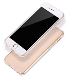 Eiroo Protection iPhone SE 2020 360 Derece Koruma effaf Silikon Klf