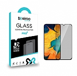 Eiroo Samsung Galaxy A31 Full Privacy Tempered Glass Cam Ekran Koruyucu