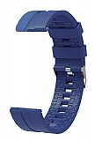 Eiroo Sport Samsung Galaxy Watch 3 45 mm Lacivert Silikon Kordon