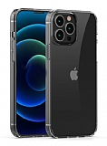Eiroo Trace iPhone 13 Pro effaf Silikon Klf