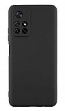 Xiaomi Poco M4 Pro 5G Mat Siyah Silikon Klf