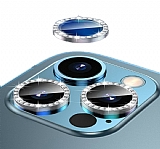 iPhone 11 Pro Crystal Tal Silver Kamera Lensi Koruyucu