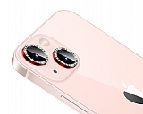 iPhone 13 Crystal Tal Krmz Kamera Lensi Koruyucu