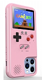 iPhone 13 Pro Max Oynanabilir Tetris Gameboy Pembe Telefon Klf