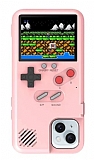 iPhone 13 Oynanabilir Tetris Gameboy Pembe Telefon Klf