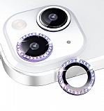iPhone 14 Plus Crystal Mor Tal Kamera Lensi Koruyucu