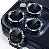 iPhone 15 Pro Midnight Crystal Tal Kamera Lensi Koruyucu