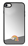 iPhone SE 2020 Gkkua Figrl Aynal Silver Rubber Klf