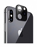 iPhone XS Max to iPhone 11 Pro Max eviren Siyah Kamera Koruyucu