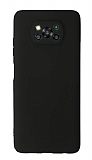 Xiaomi Poco X3 Kamera Korumal Siyah Silikon Klf