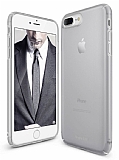 Ringke Slim Frost iPhone 7 / 8 Tam Kenar Koruma Gri Rubber Klf