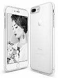 Ringke Slim Frost iPhone 7 Plus / 8 Plus Tam Kenar Koruma Beyaz Rubber Klf
