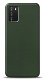 Dafoni Samsung Galaxy A03s Mat Yeil Telefon Kaplama