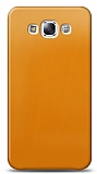 Dafoni Samsung Galaxy E7 Metalik Parlak Grnml Sar Telefon Kaplama