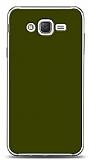 Dafoni Samsung Galaxy J2 Mat Ak Yeil Telefon Kaplama