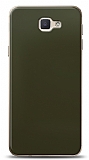 Dafoni Samsung Galaxy J7 Prime / J7 Prime 2 Metalik Parlak Grnml Koyu Yeil Telefon Kaplama