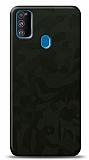 Dafoni Samsung Galaxy M31 Yeil Kamuflaj Telefon Kaplama