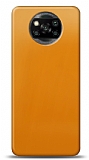 Dafoni Xiaomi Poco X3 Metalik Parlak Grnml Sar Telefon Kaplama