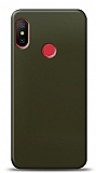 Dafoni Xiaomi Redmi Note 6 Pro Metalik Parlak Grnml Koyu Yeil Telefon Kaplama