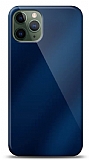 Eiroo iPhone 11 Pro Max Silikon Kenarl Aynal Lacivert Klf