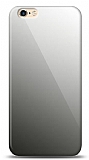 Eiroo iPhone 6 Plus / 6S Plus Silikon Kenarl Aynal Siyah Klf
