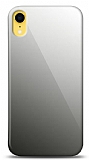 Eiroo iPhone XR Silikon Kenarl Aynal Siyah Klf