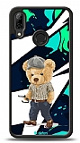 Dafoni Art Huawei P Smart 2019 Thoughtful Teddy Bear Klf