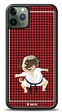 Dafoni Art iPhone 11 Pro Karate Fighter Pug Klf