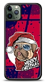 Dafoni Art iPhone 11 Pro Max Christmas Pug Klf
