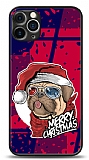 Dafoni Art iPhone 12 Pro 6.1 in Christmas Pug Klf