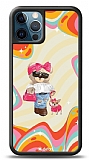 Dafoni Art iPhone 12 Pro Max 6.7 in Pinky Bear Klf