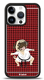 Dafoni Art iPhone 14 Pro Karate Fighter Pug Klf