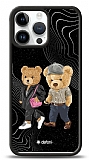 Dafoni Art iPhone 14 Pro Max Compatible Couple Teddy Klf
