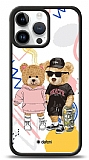 Dafoni Art iPhone 14 Pro Max Fun Couple Teddy Klf
